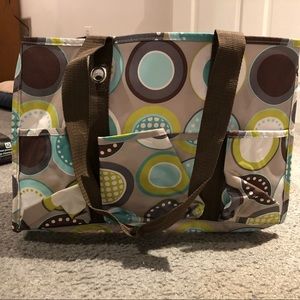 Polka Dot thirty one bag